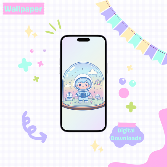 Cutest Space Explorer Wallpaper